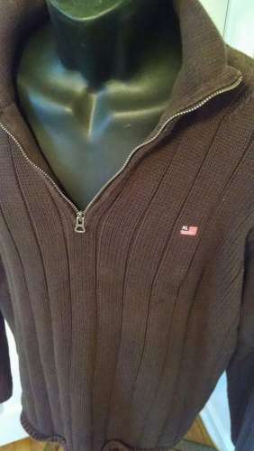POLO JEANS CO. RALPH LAUREN SWEATER MEN'S SIZE L LONG SLEEVE BROWN SOLID Best Clothing Deals